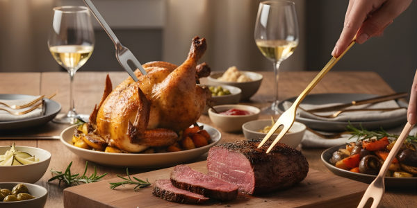 Garfo trinchante na cozinha: quais sao suas funcoes e principais vantagens no dia a dia?