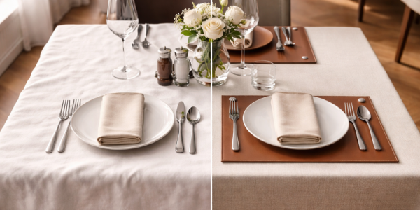 Por que Restaurantes Profissionais Estao Substituindo Toalhas por Lugar Americano