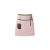 Avental de Cintura Rosa Curto Couro Marrom Chef Confeitaria
