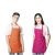 Avental Infantil Juvenil Rosa e Laranja Cozinha Pintura 2un