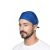Bandana Azul Chef de Cozinha Touca Unissex Ajustavel 1un 1