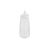Bisnaga Transparente Tubo Bico Fino Plastico Flip 520ml