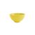 Tigela Bowl Pote Sobremesa Amarelo Fosco Ceramica 430ml 1un