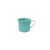 Caneca de Aluminio Verde Agua Mini Xicara Cafe Retro 100ml