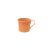 Caneca de Aluminio Laranja Mini Xicara Cafe Retro 100ml