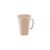 Caneca Bege Nude Cappuccino 400ml Plastico BPA Free