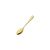 Colher de Cafe Dourado Talheres Aço Inox