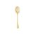 Colher Dourada Servir Arroz Salada Aço Inox Positano