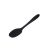 Colher de Silicone Utensílios de Cozinha Preto 28 cm 1