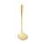 Concha Dourada Buffet Utensilios Aço Inox Positano 32cm