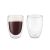 Copo de Vidro Borossilicato 300ml Parede Dupla Termico 2un