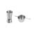 Dosador Drinks Copo Duplo Inox 50 e 25ml Kit Bar
