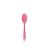 Espatula Redonda Mini Silicone Rosa Kids 1un