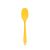 Espatula Redonda Silicone Amarelo Utensilios Cozinha 1un