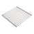 Esteira de Pia Escorredor Dobravel Inox e Borracha 37cm