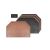 Jogo Americano Cafeteria Mini Hexagono Marrom Preto Dupla Face 50un