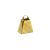Ralador de Queijo Mini Dourado Aço Inox Lovers Pequeno 1un