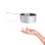 Panela Mini Cabo Aço Inox Entrada Molho Couvert Buffet 500ml