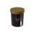 Pote de Arroz Porta Mantimentos Preto Tampa Rosca 5700ml