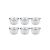 Ramekin Tigela Inox Sobremesa Mini Bolo Sufle Molho 150ml 6un