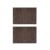 Tapete Antiderrapante Banheiro Quarto Bolinha Marrom 40x60 2un