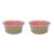 Tigela Bowl Ceramica Rose Sobremesa Sopa Petiscos 2un