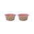 Tigela Ceramica Bowl Pequeno Rose Molho Farofa Petiscos 2un