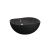 Travessa Tigela Bowl Saladeira Funda Preta 2L