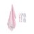 Toalha Infantil e Talheres Unicornio Rosa Banho Soft Kids