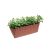 Vaso Floreira Terracota Marrom Coral Cachepot Plissado 1un 1