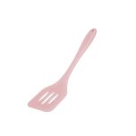 Espatula de Silicone Perfurada Utensilio Cozinha Rosa 1un