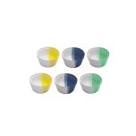 Tigela Ceramica Mini Ramekin Bowl Forno 120ml Colorida 6un