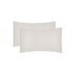 Almofada Tricot Baguete Rinzeira Rineira Off White Bege 2un