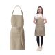 Avental Caqui Profissional Bege Chef Barista Bartender 10un