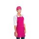 Avental e Bandana Kit Chef de Cozinha Barman Rosa Pink 2un 1