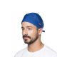 Bandana Azul Chef de Cozinha Touca Unissex Ajustavel 1un 1