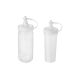 Bisnaga Transparente Tubo Bico Fino Plastico 280 e 380ml