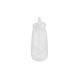 Bisnaga Transparente Tubo Bico Fino Plastico Flip 520ml
