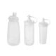 Bisnaga Transparente Tubo Bico Fino Plastico 280 380 520ml
