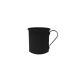 Caneca de Aluminio Preta Cafe Drinks Cappucino Retro 250ml