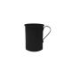 Caneca de Aluminio Preta Chopp Drinks Cappucino Retro 375ml