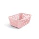 Cesto Organizador Caixa Pequena Multiuso Rosa 20 cm 1