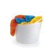 Cesto Multiuso Flexível Branco Balde Roupa Brinquedo 15 lt 1