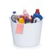 Cesto Balde Branco Multiuso Flexivel 30L