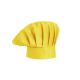 Chapeu de Cozinheiro Amarelo Chef Touca Unissex Ajustavel 1p 1