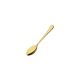Colher de Cafe Dourado Talheres Aço Inox