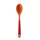 Colher Profissional Silicone Vermelho Laranja 36cm