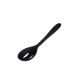 Colher Perfurada de Silicone Utensílios de Cozinha Preto 1