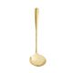 Concha Dourada Buffet Utensilios Aço Inox Positano 32cm