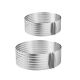 Cortador de Bolo Molde Camadas Ajustavel Aros Inox 16 a 30cm 1